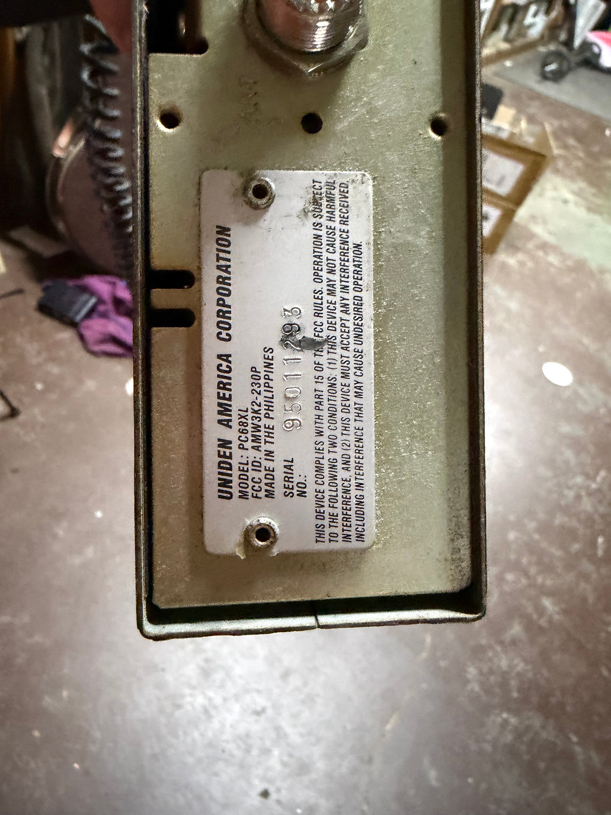 Peaked and Tuned Uniden PC68XL (Used)