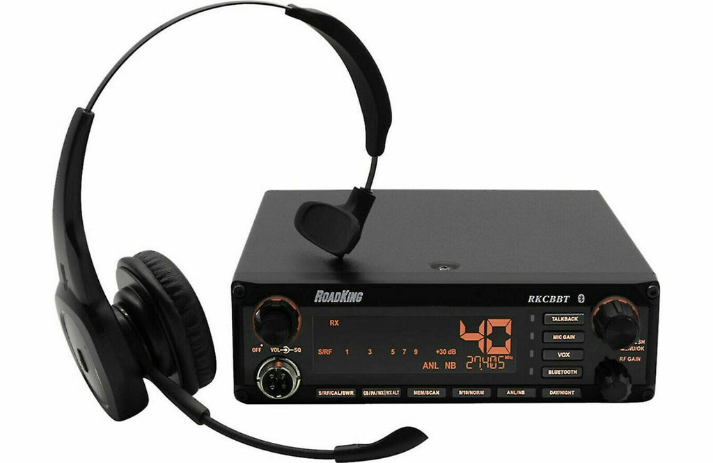 Road King RKCBBT CB Radio (Peaked and Tuned/Talkback Upgrade)