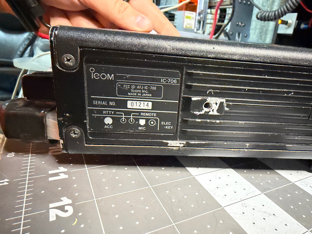 Icom IC 706 HF/VHF Transciever (Open Tx)