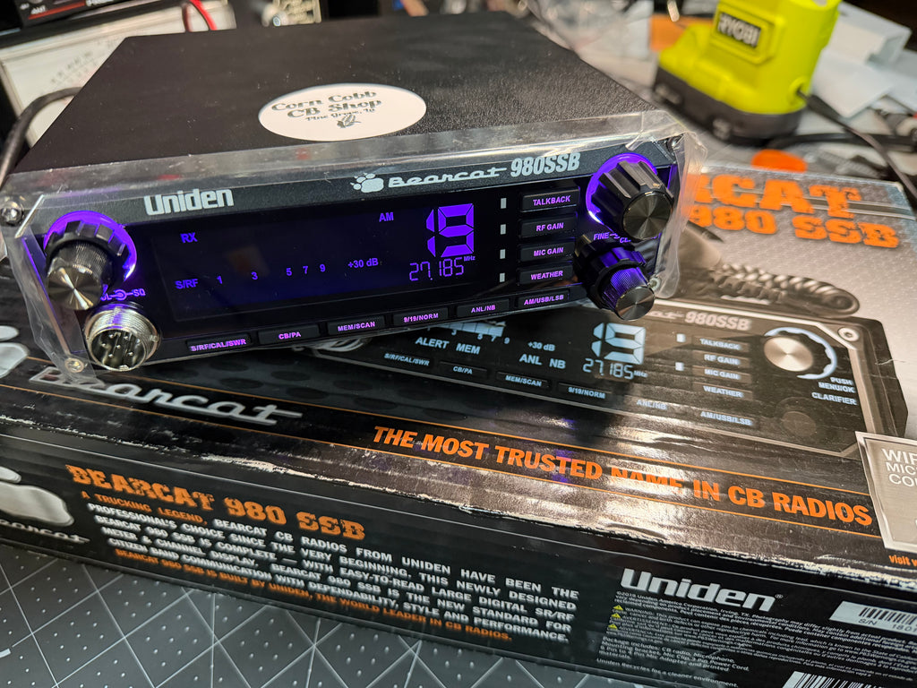 Bearcat 980 SSB CB Radio (Peaked and Tuned)