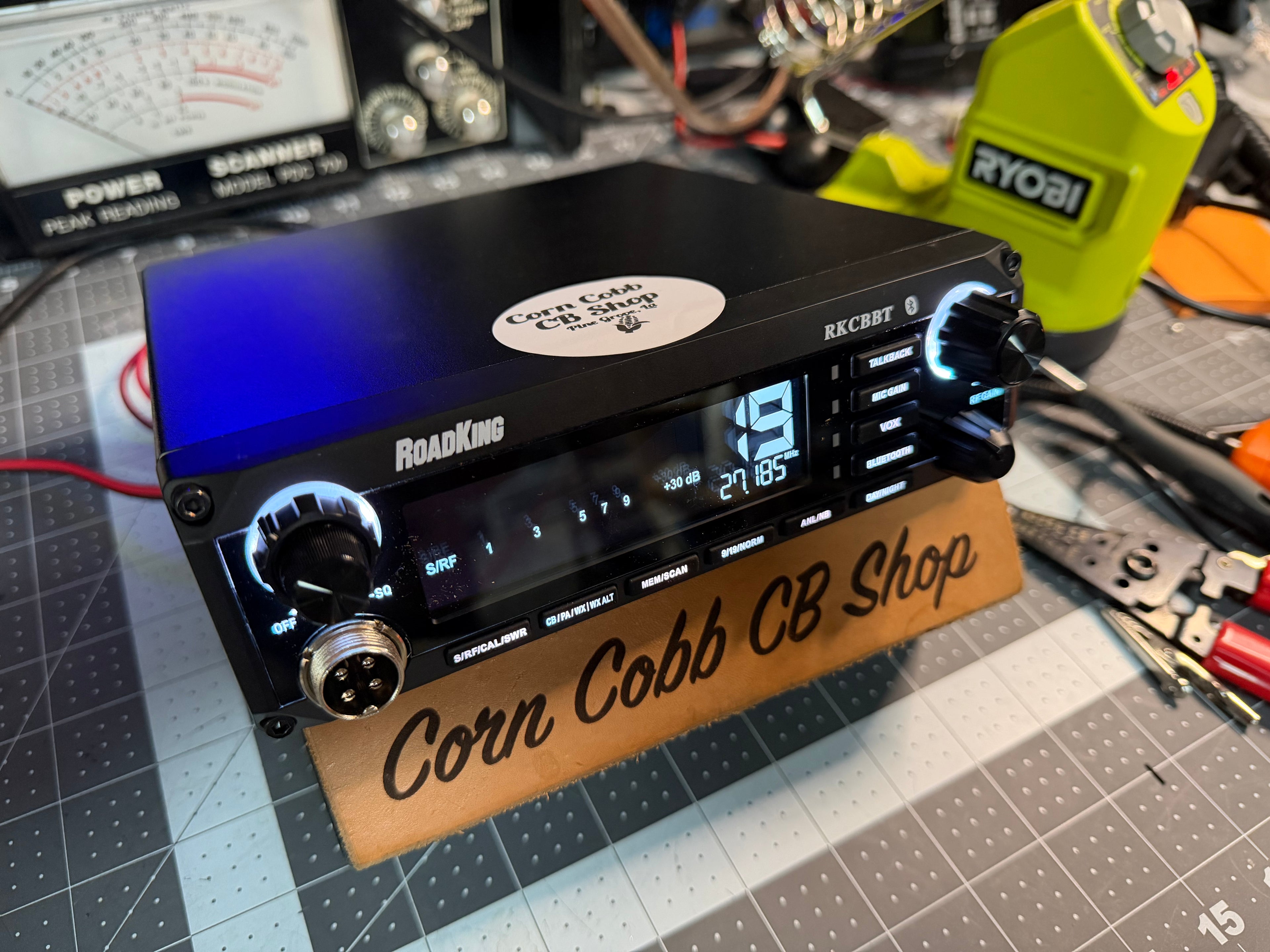 Road King RKCBBT CB Radio (Peaked and Tuned/Talkback Upgrade)